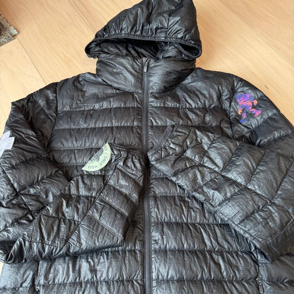 Rapha Explore Down Jacket Medium Black Full Zip I… - image 4